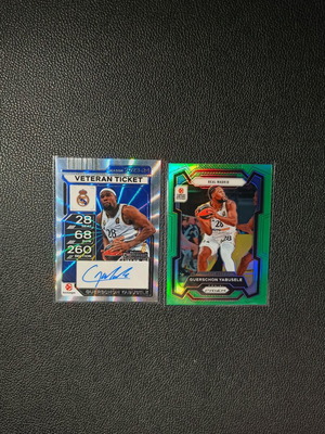 Panini Euroleague Contenders 2025-2026 Guerschon Yabusele cards like new