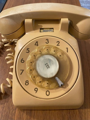 ITT vintage telephone used, 1971