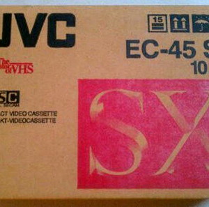 ΝΕΑ ΤΙΜΗ - 10x JVC EC45 SX VHS-C Lot 45 Minute Camcorder Cassette Tape