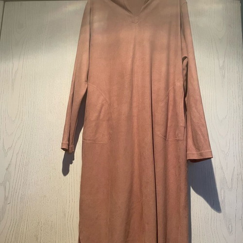 Dress like new beige and brown, size XXL
