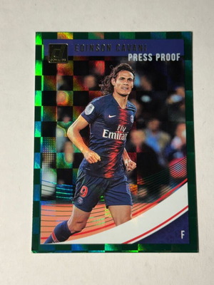 Edinson Cavani Green Press Proof card like new