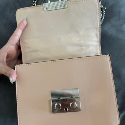 Bershka shoulder bag like new, soft pink