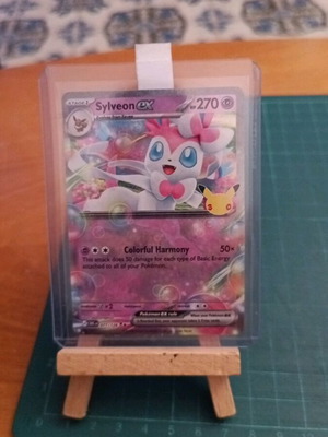 Pokémon Sylveon ex συλλεκτική κάρτα 270 HP 71/128