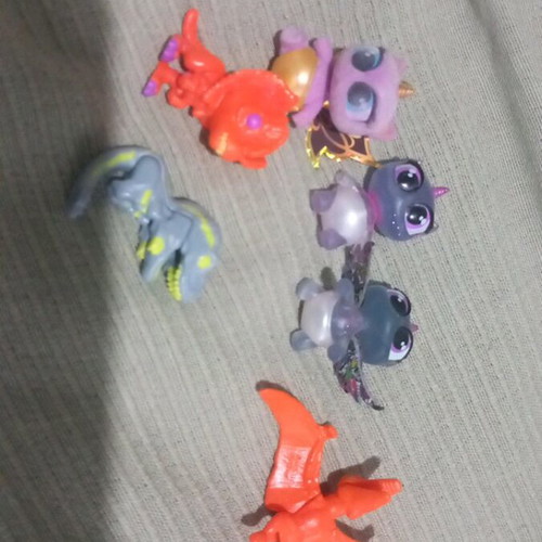 Surprise toys like new, all together