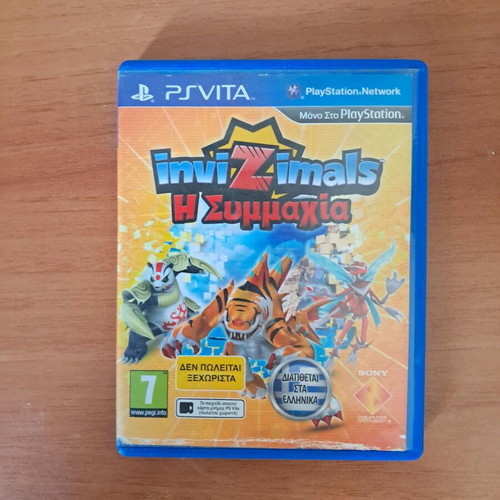 InviZimals The Alliance used game for PS Vita with 5 PS cards