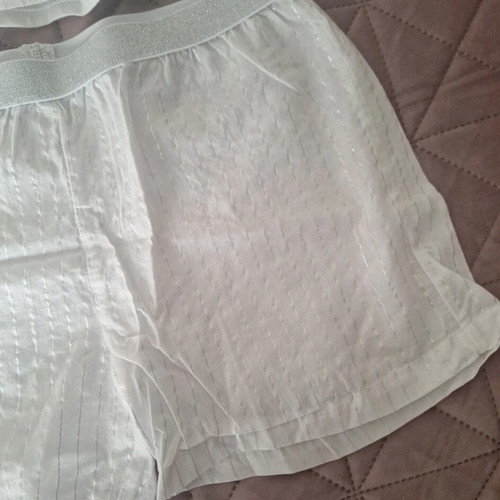 Yamamay pajamas new, white set kids size 10, women XXS