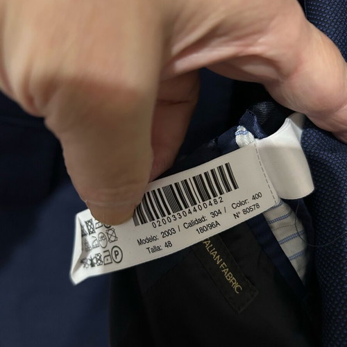 Massimo Dutti jacket like new blue size 48
