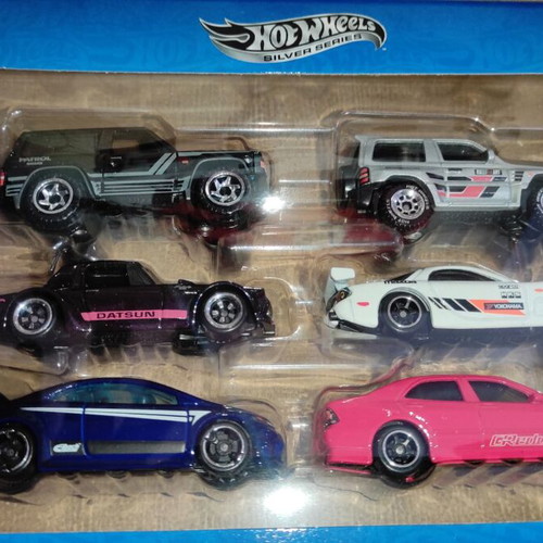 Hot Wheels Silver Series JDM 6-Pack new