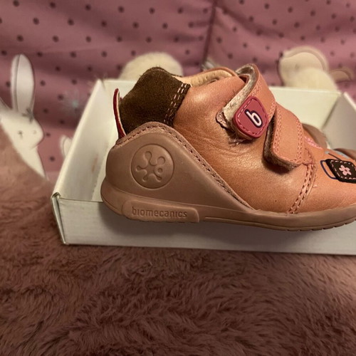 Biomecanics Baby Boot Pink Leather Size 18 Like New