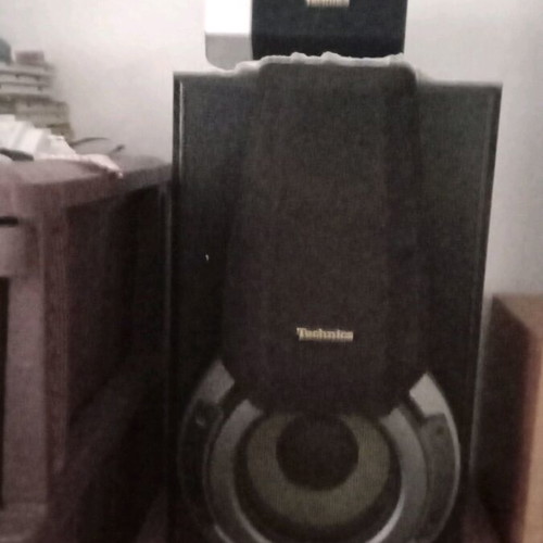 Technics stereo system used, 4 pieces with cassette and radio