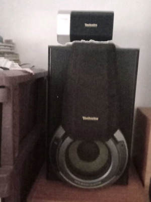 Technics stereo system used, 4 pieces with cassette and radio