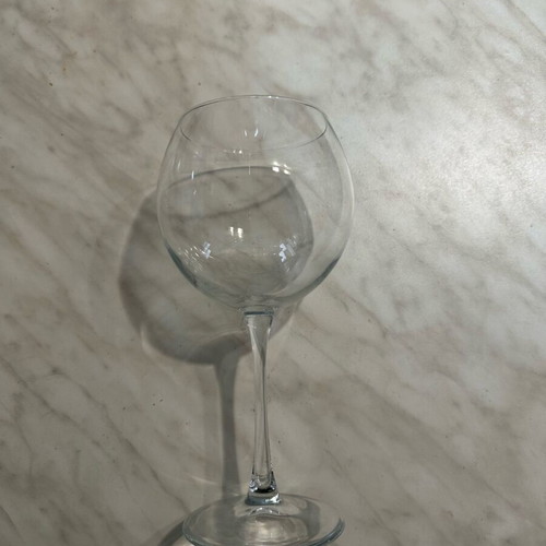 Crystal wine-cocktail glass like new, set of 10 pieces