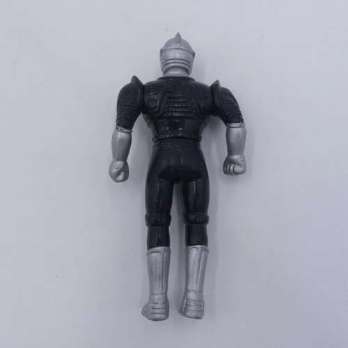 Vintage PVC Mega Power Fighters Flash Black action figure used 4.7"