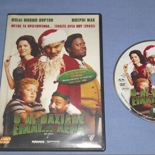 Bad Santa DVD used comedy with subtitles