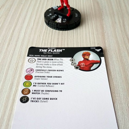 Heroclix DC five figures like new, Wonder Woman 2017 set