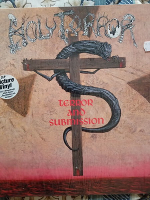 Δίσκος βινυλίου Holy Terror Terror And Submission σαν καινούργιο, metal