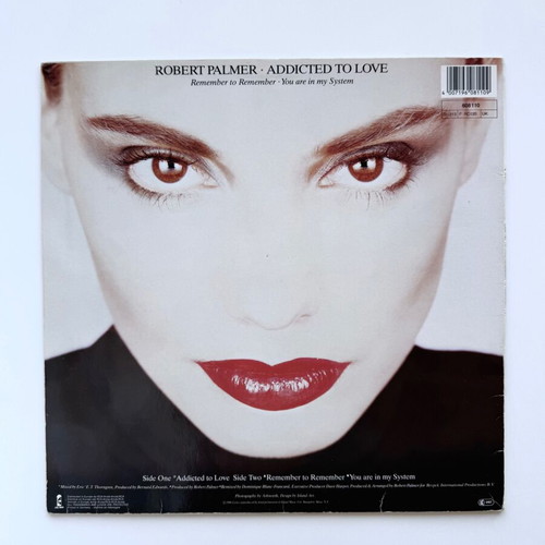 Robert Palmer Addicted To Love 12" Maxi Single used, pop