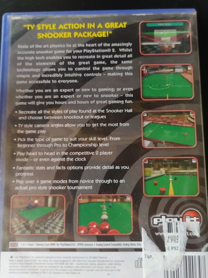 International Snooker Championship game used for Sony