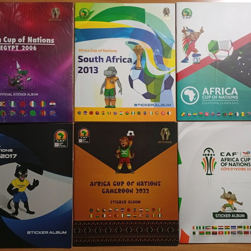 Sphinx Africa Cup of Nations Sticker Albums and Complete Sets 2006-2023 New
