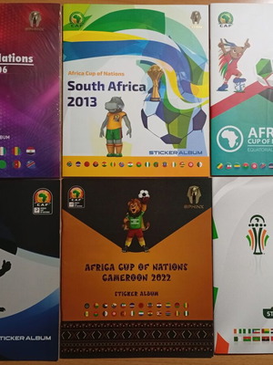 Άλμπουμ και πλήρη σετ αυτοκόλλητων Sphinx Africa Cup of Nations 2006-2023 Καινούργια