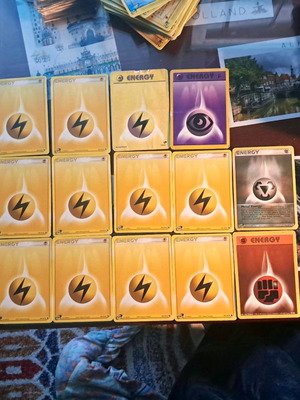 Κάρτες Pokemon Energy μεταχειρισμένες, πακέτο 14 τεμαχίων