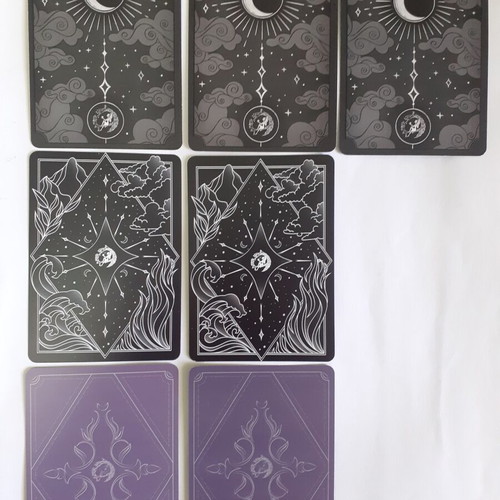 FairyLoot tarot card set like new, 7 cards