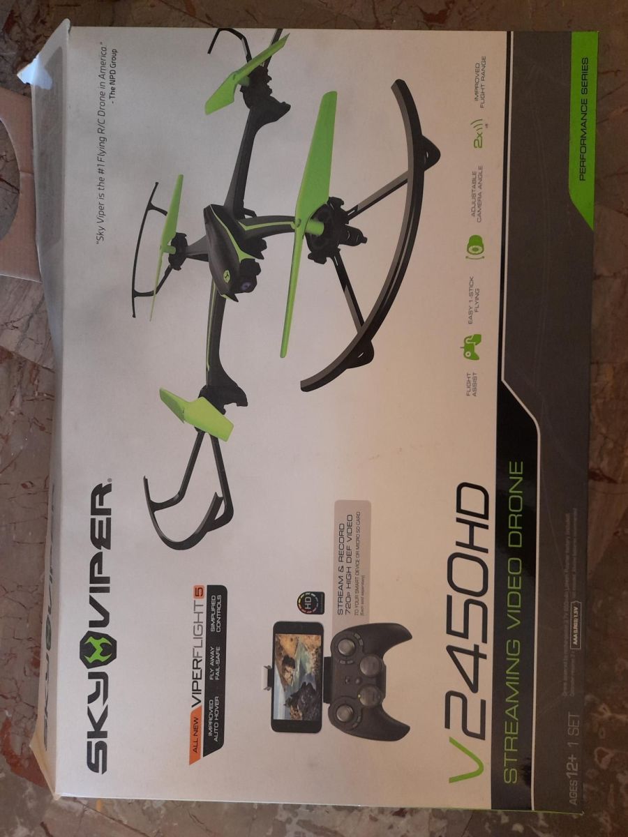 Sky viper v2450hd 2024 streaming video drone