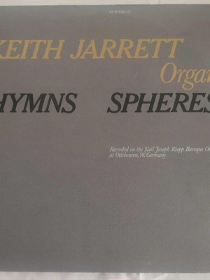 Keith Jarrett Organ Hymns Spheres двоен винилов албум употребяван, джаз