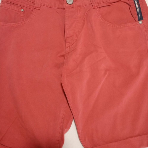 Edward Jeans men's bermuda shorts like new, coral color, size L