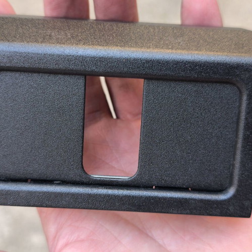 Mercedes W211 trunk lock cover plastic
