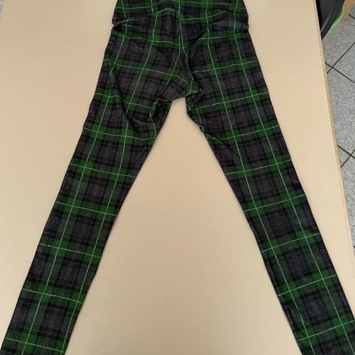 Asos women's leggings used, two-tone check, size EU 36