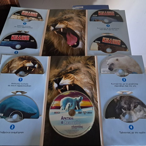 National Geographic and Discovery documentary collections, like new, 15 sets