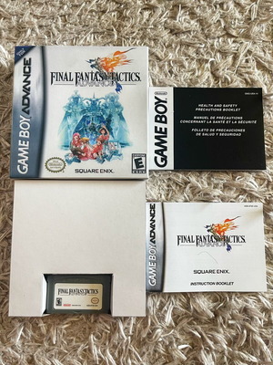 Nintendo Game Boy Advance Final Fantasy Tactics πλήρης σαν καινούργιο