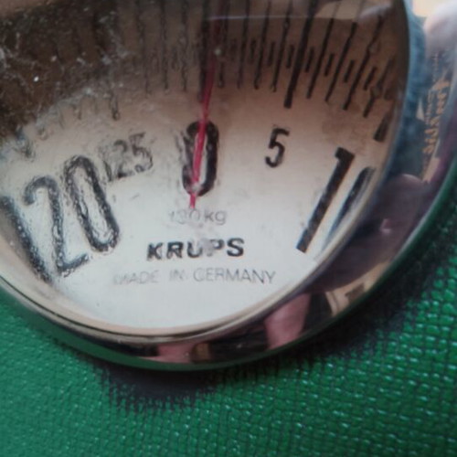 Vintage scale used, made in Germany