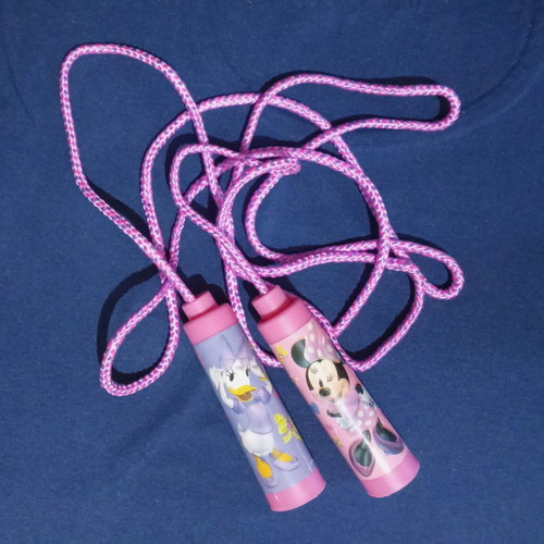 Jump rope with Minnie and Daisy design unused