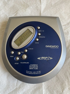 Daewoo Workman μοντέλο D-L600 φορητός compact disc MP3 player μεταχειρισμένο