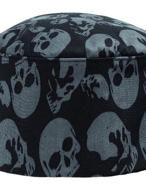 Chef Hat by Ego Chef Skulls One Size