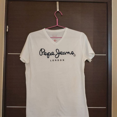 Men's Pepe Jeans original T-shirt like new, white