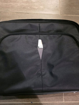 Delsey large laptop bag used, black