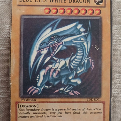 Blue Eyes White Dragon Yu-Gi-Oh! card