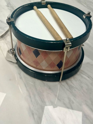 Egmont Toys Les Petits children's retro drum used with original box