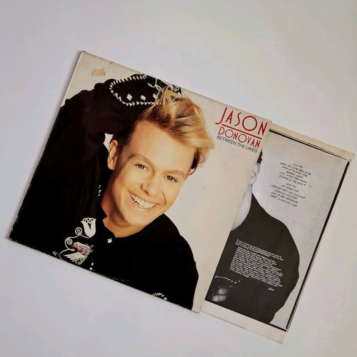Jason Donovan Between The Lines vinyl record like new