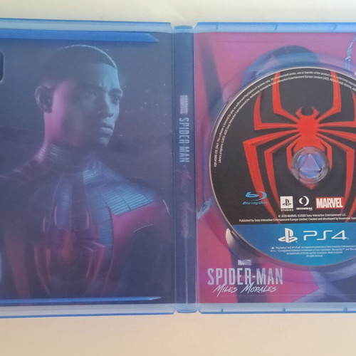 Spider-Man Miles Morales PS4 game like new