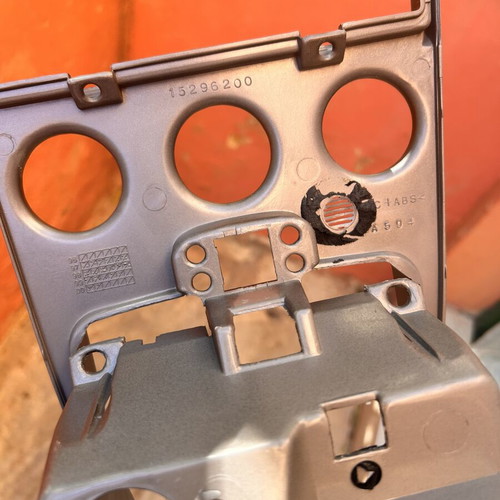 Alfa Romeo 156 central console silver front panel