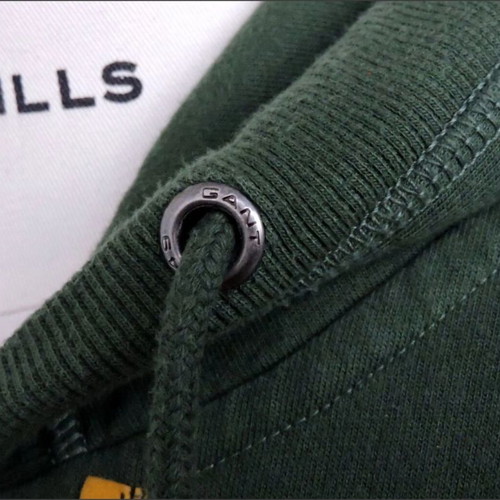 Gant men's hoodie dark green size L like new