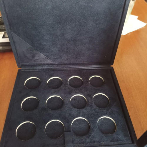 Velvet Presentation Cases set of 3 used for Jewelry and Collectible Coins