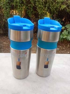 Nescafé shaker thermos, pack of 2