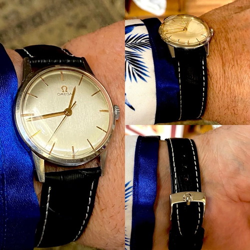 Omega mechanical vintage 1965 watch used, 33mm