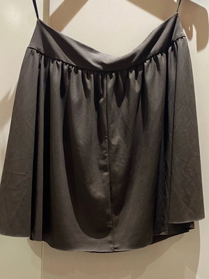 Toi&Moi Large skirt brown eco leather like new with zipper