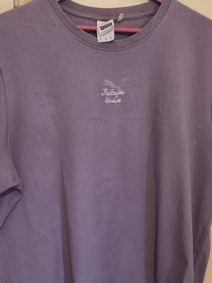 Puma mako t-shirt large, like new, lilac cotton